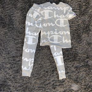 Men Gray Sweat Suit with short sleeved shirt